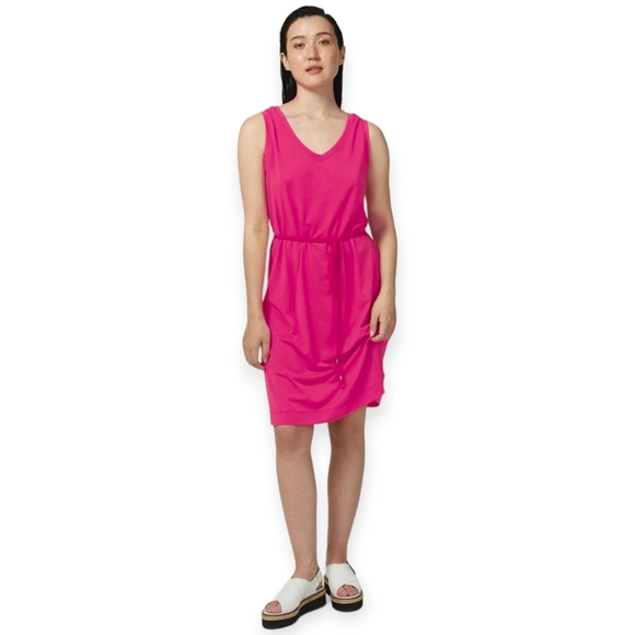 Westloop Women's Drawstring Pullover Above-the-knee Dress 🆕️✨️size XL Pink - Picture 1 of 4